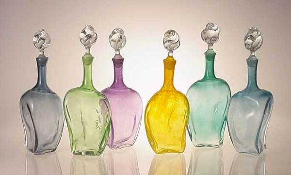 farvede karafler